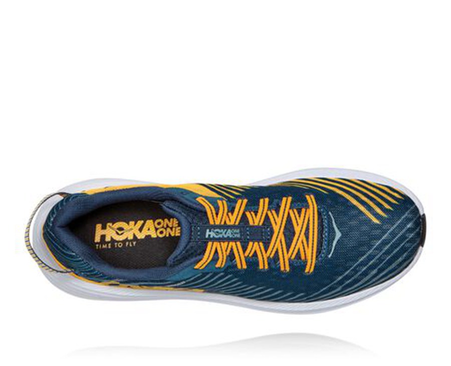 Hoka Australia One One Rincon - Mens Running Shoes Navy/White - UZISR-6581